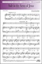 Safe in the Arms of Jesus SATB choral sheet music cover